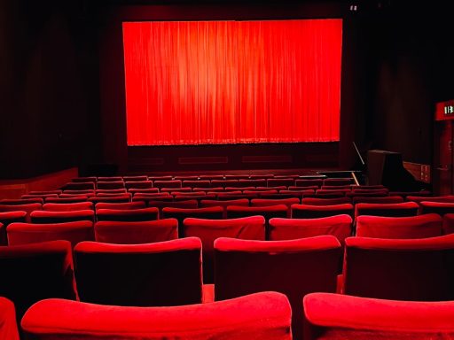 red chairs in a room